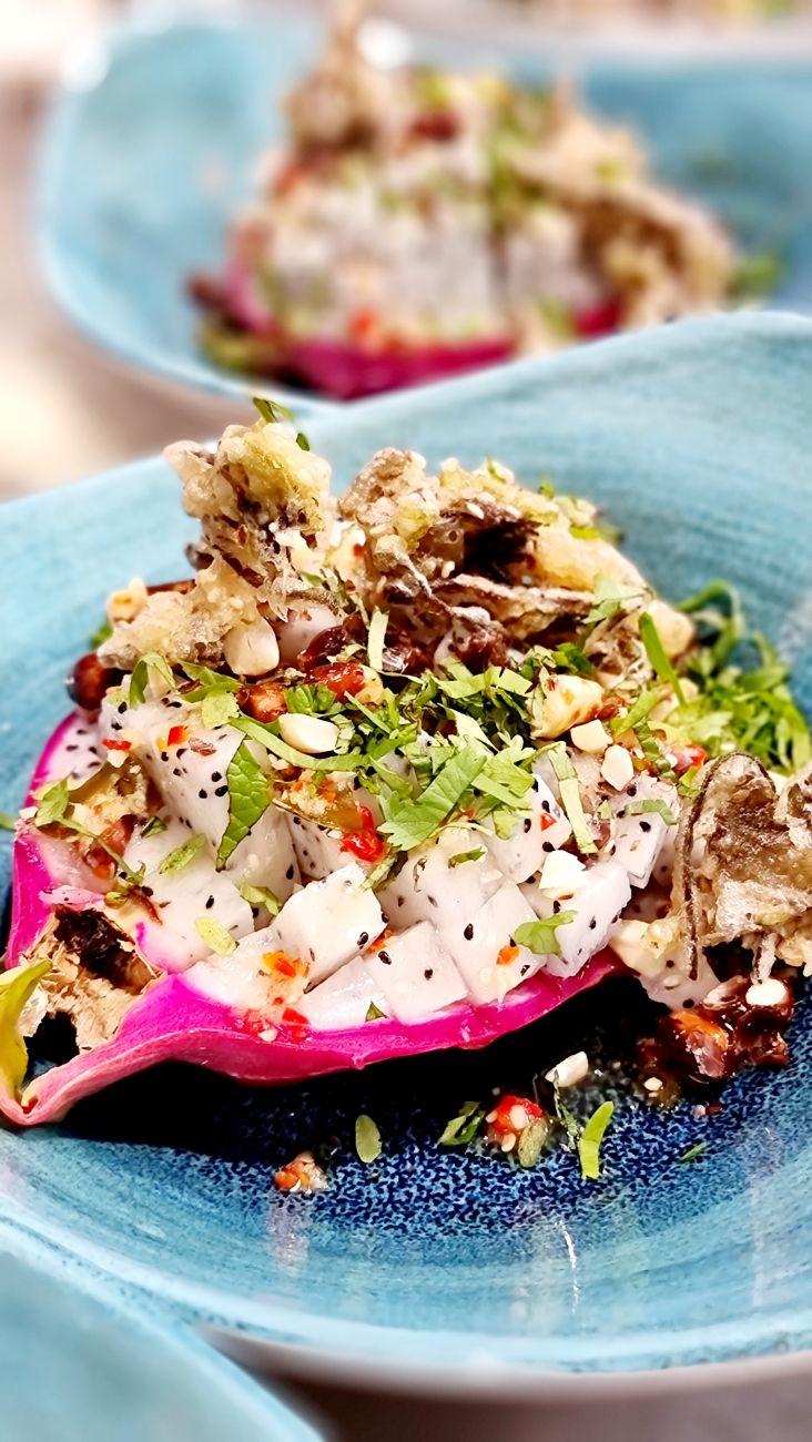 Drachenfrucht-Ceviche — Signature-Gericht