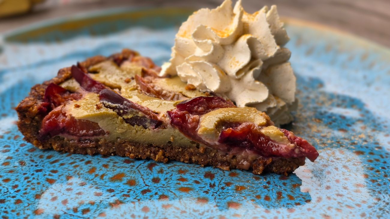 Vollwertige Pflaumen-Tarte